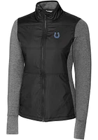 Cutter and Buck Indianapolis Colts Womens Stealth Medium Weight Jacket