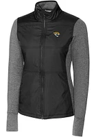 Cutter and Buck Jacksonville Jaguars Womens Stealth Medium Weight Jacket