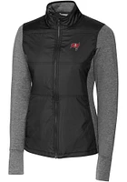 Cutter and Buck Tampa Bay Buccaneers Womens Stealth Medium Weight Jacket