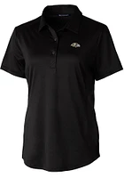 Cutter and Buck Baltimore Ravens Womens Prospect Short Sleeve Polo Shirt