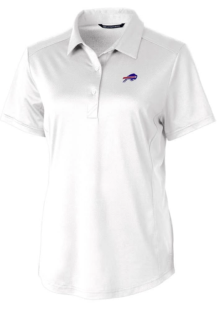Cutter and Buck Buffalo Bills Womens Prospect Short Sleeve Polo Shirt