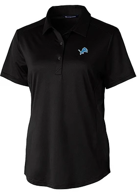 Cutter and Buck Detroit Lions Womens Prospect Short Sleeve Polo Shirt
