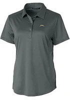 Cutter and Buck Los Angeles Chargers Womens Prospect Short Sleeve Polo Shirt