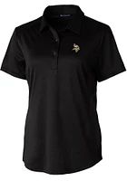 Cutter and Buck Minnesota Vikings Womens Prospect Short Sleeve Polo Shirt