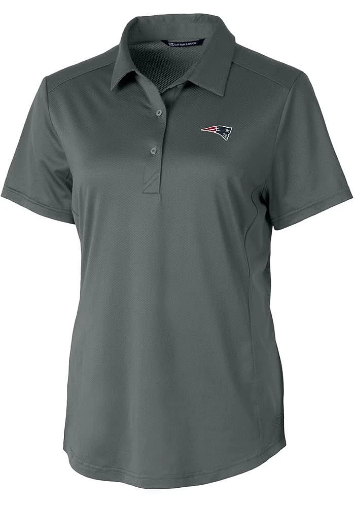Cutter and Buck New England Patriots Womens Prospect Short Sleeve Polo Shirt