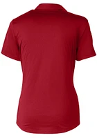 Cutter and Buck New York Giants Womens Cardinal Prospect Short Sleeve Polo Shirt