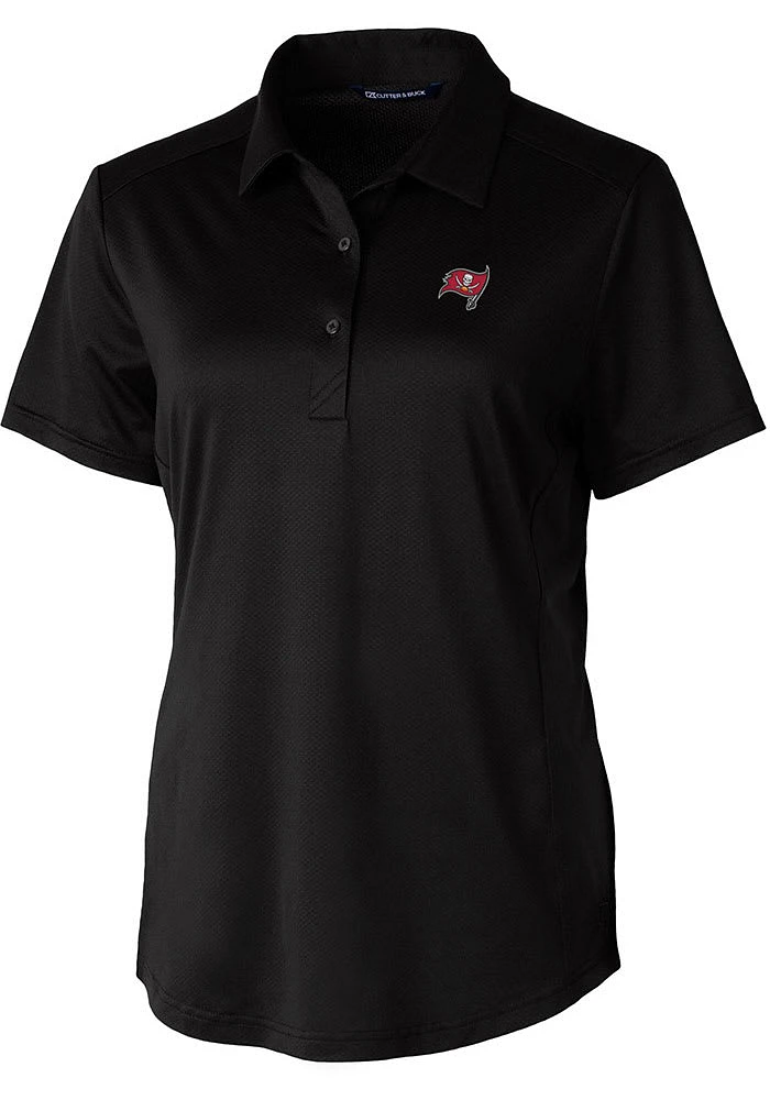 Cutter and Buck Tampa Bay Buccaneers Womens Prospect Short Sleeve Polo Shirt