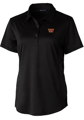 Cutter and Buck Washington Commanders Womens Prospect Short Sleeve Polo Shirt