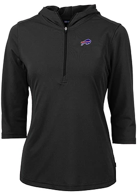 Cutter and Buck Buffalo Bills Womens Virtue Eco Pique Hooded Sweatshirt