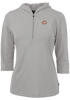 Cutter and Buck Chicago Bears Womens Virtue Eco Pique Hooded Sweatshirt