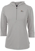 Cutter and Buck Denver Broncos Womens Virtue Eco Pique Hooded Sweatshirt