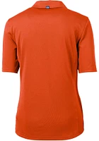 Cutter and Buck Denver Broncos Womens Virtue Eco Pique Short Sleeve Polo Shirt