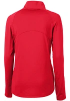 Cutter and Buck Arizona Cardinals Womens Red Adapt Eco Qtr Zip