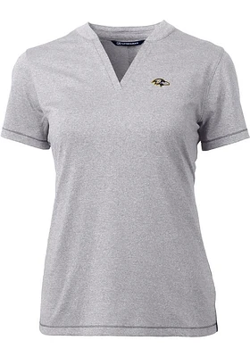 Cutter and Buck Baltimore Ravens Womens Forge Short Sleeve T-Shirt