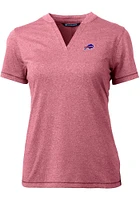 Cutter and Buck Buffalo Bills Womens Forge Short Sleeve T-Shirt