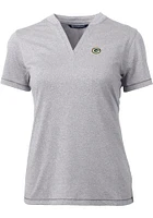 Cutter and Buck Green Bay Packers Womens Forge Short Sleeve T-Shirt