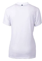 Cutter and Buck Indianapolis Colts Womens White Forge Short Sleeve T-Shirt