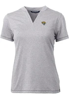 Cutter and Buck Jacksonville Jaguars Womens Forge Short Sleeve T-Shirt