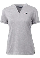 Cutter and Buck New England Patriots Womens Forge Short Sleeve T-Shirt