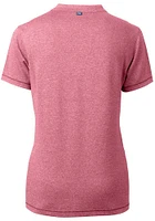 Cutter and Buck New York Giants Womens Red Forge Short Sleeve T-Shirt