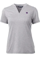 Cutter and Buck New York Giants Womens Forge Short Sleeve T-Shirt