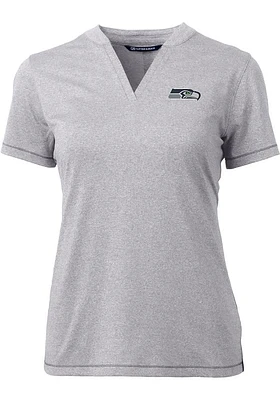 Cutter and Buck Seattle Seahawks Womens Forge Short Sleeve T-Shirt