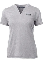 Cutter and Buck Seattle Seahawks Womens Forge Short Sleeve T-Shirt
