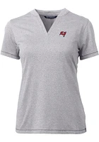 Cutter and Buck Tampa Bay Buccaneers Womens Forge Short Sleeve T-Shirt