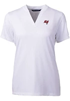 Cutter and Buck Tampa Bay Buccaneers Womens Forge Short Sleeve T-Shirt