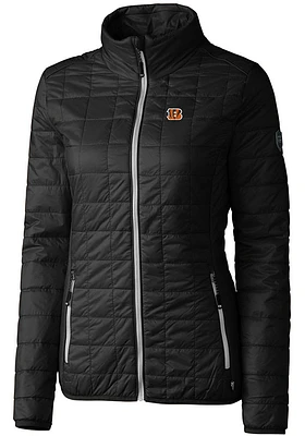 Cutter and Buck Cincinnati Bengals Womens Rainier PrimaLoft Filled Jacket