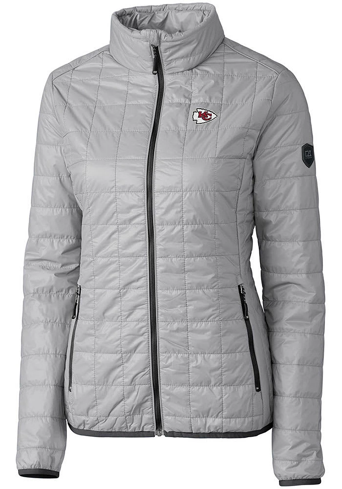 Cutter and Buck Kansas City Chiefs Womens Rainier PrimaLoft Filled Jacket