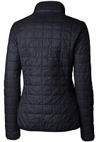 Cutter and Buck Los Angeles Rams Womens Navy Blue Rainier PrimaLoft Filled Jacket