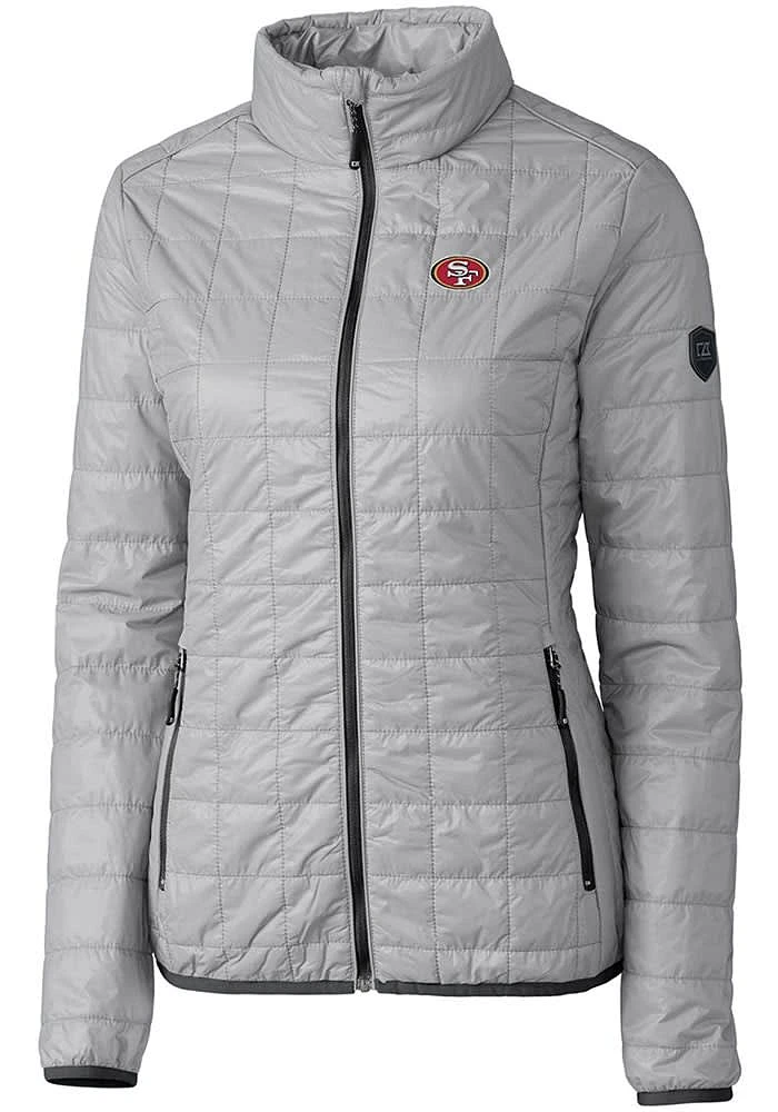 Cutter and Buck San Francisco 49ers Womens Rainier PrimaLoft Filled Jacket