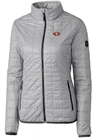 Cutter and Buck San Francisco 49ers Womens Rainier PrimaLoft Filled Jacket