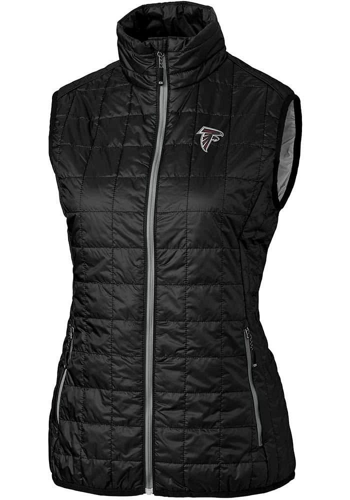 Cutter and Buck Atlanta Falcons Womens Rainier PrimaLoft Vest
