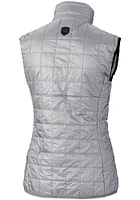 Cutter and Buck Chicago Bears Womens Grey Rainier PrimaLoft Vest