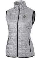 Cutter and Buck New Orleans Saints Womens Rainier PrimaLoft Vest
