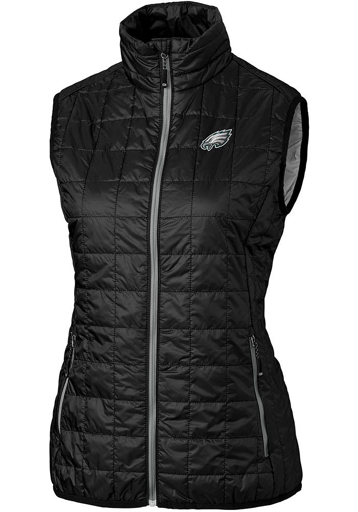 Cutter and Buck Philadelphia Eagles Womens Rainier PrimaLoft Vest