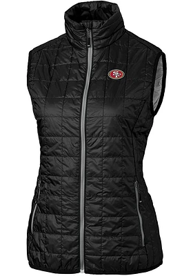 Cutter and Buck San Francisco 49ers Womens Rainier PrimaLoft Vest