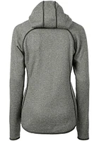 Cutter and Buck Carolina Panthers Womens Grey Mainsail Medium Weight Jacket