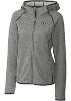 Cutter and Buck Jacksonville Jaguars Womens Grey Mainsail Medium Weight Jacket