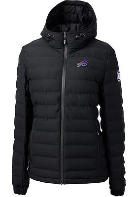 Cutter and Buck Buffalo Bills Womens Black Mission Ridge Repreve Filled Jacket