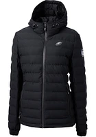 Cutter and Buck Philadelphia Eagles Womens Black Mission Ridge Repreve Filled Jacket