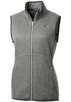 Cutter and Buck Baltimore Ravens Womens Grey Mainsail Vest