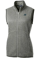 Cutter and Buck Carolina Panthers Womens Grey Mainsail Vest