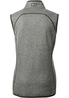 Cutter and Buck Chicago Bears Womens Grey Mainsail Vest