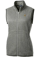 Cutter and Buck Minnesota Vikings Womens Grey Mainsail Vest