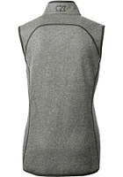 Cutter and Buck Minnesota Vikings Womens Grey Mainsail Vest