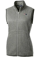 Cutter and Buck New England Patriots Womens Grey Mainsail Vest