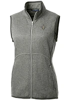 Cutter and Buck New Orleans Saints Womens Grey Mainsail Vest